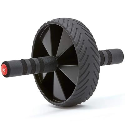 Custom Unisex อุปกรณ์ออกกำลังกาย Ab Roller Wheel สำหรับโฮมยิมพร้อมที่จับกันลื่น