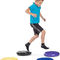 PVC TPE Foam Yoga Balance Pad อุปกรณ์ออกกำลังกายที่บ้านสีเหลืองแดงดำม่วงเขียว