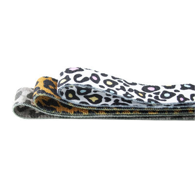 Leopard Print Workout Exercise Booty 208cm Resistance Bands Set For Pilates Sport Crossfit Fitness Training